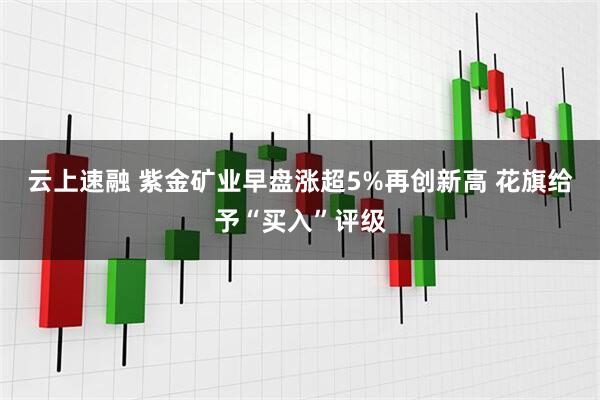 云上速融 紫金矿业早盘涨超5%再创新高 花旗给予“买入”评级